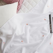 마론 피치 자수 인견 홑이불, 코랄