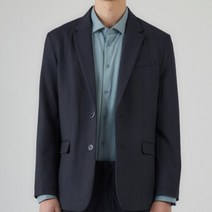 210에디트 남성용 간절기 도톰 스판 블레이저 자켓