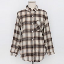 큐니걸스 올데이 타탄담체크셔츠