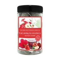 더허브샵 프리미엄 과일 믹싱티 스트로베리, 1g, 25개