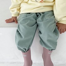 느엘 아동용 빅포켓 골덴 긴바지