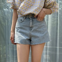 여성용 그날여름 컷팅 반바지