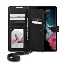 슈피겐 가죽 다이어리 카드 수납 월렛 S 플러스 휴대폰 케이스 ACS043