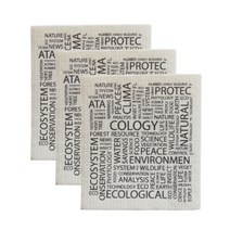 땡스갤러리 북유럽 셀룰로스 행주 K TE0193, 3개