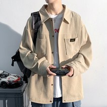 남성용 알럽홈 코듀로이포켓 셔츠