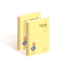 모노그램 100DAYS 텐미닛 플래너 HIPDUCK2 2p MG0015, 혼합색상