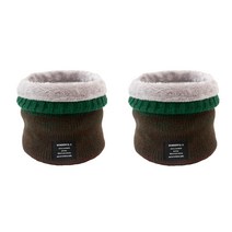 나야스타일 켈루트 방한 넥워머 2p 세트 DJMC-31-1T, 그린