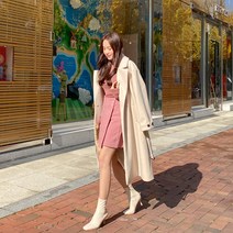 제이스타일 알비론 코듀로이 랩 빅사이즈 A스커트