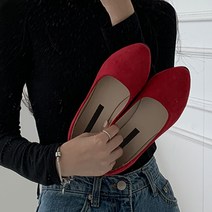 탑모델 뮤니르 베이직 플랫슈즈
