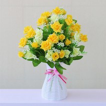 소니오 장식용 홈 테이블 멀티 조화 + 화병, TYPE 26 + 랜덤발송(화병 꽃)