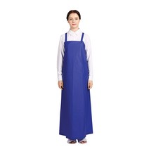 THE앞치마 우레탄 방수 고리형 앞치마 대, 매트네이비, 1개