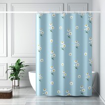 카리스 방수 욕실 파티션 샤워커튼 A08 120 x 180 cm, 1개