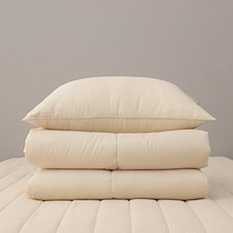 스누즈 순면 60수 워싱 사계절 차렵이불 베개세트