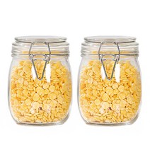 차이나다 다용도 밀폐 유리병, 750ml, 2개