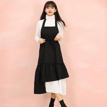 페이퍼먼츠 리본 끈 박스핏 언발란스 롱 원피스 13149
