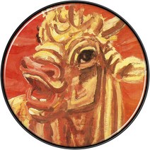 명화 휴대폰 그립 톡, 이중섭 황소, 1개