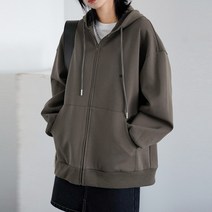 패션풀 오앤 루즈핏 후드 집업 28720