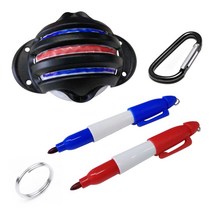 골프볼 라이너 트리플 골프공 선긋기 세트, 골프볼라이너세트