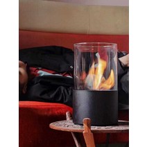 불멍에탄올 불멍난로 가정용 실내용 난로무동력, 스테인레스 스틸 실버