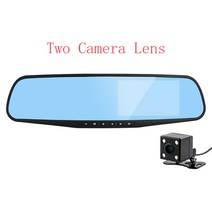 룸미러 블랙박스 4체널 파인뷰 후방카메라 미러 대시 캠 car dvr with car, 듀얼 렌즈, 없음