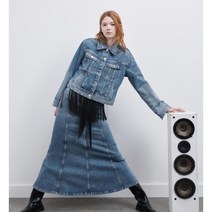 자라 ZARA 여자데님스커트 인어라인 롱스커트 청치마 05H0307