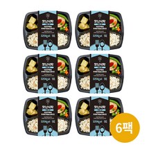 [맛난식탁] 귀리곤약밥&두부닭가슴살스테이크 도시락 (6 12 18팩 택1), 6팩