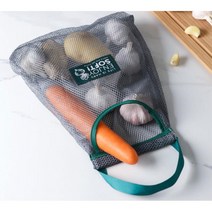 과일 채소 신선보관 가능 메쉬망 주머니 통기성 야채, 빅사이즈 메쉬망