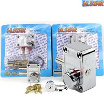 가람열쇠 M.STAR 미니1구 미니2구 강화유리 현관문 보조키 잠금장치, M.STAR 미니1구(컴키)