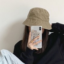 [러블리무드]데일리 빈티지 워싱 벙거지 버킷햇