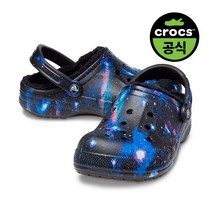 크록스 성인 BAYA LINED PRINTED CLOG BKM (22FUCL205975)