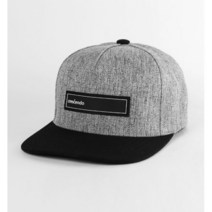 [디꾸보] 사각띠 배색 스냅백 힙합모자 ET932