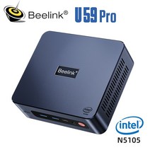미니 pc 컴퓨터 Beelink-U59 PRO 윈도우즈 11 미니 PC 인텔 세대 N5105 8GB 500GB M.2 SATA SSD 2.9Ghz BT, 해외공급사, 미국, 03 8GB 128GB_01 미국