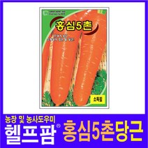 헬프팜 홍심5촌 6g 씨앗 종자 그린하트바이오