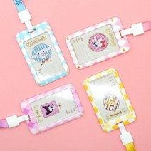 산리오 카드 케이스 vol1 귀여운 목걸이 헬로키티 시나모롤 폼폼푸린 쿠로미 명함 수납