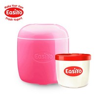 이지요 요거트 메이커 500g 수제 요플레 만들기 기계, 핑크 - 500g
