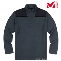 밀레 MILLET남성 기모 집업 티셔츠(로얄S 집업 티셔츠)MXPFT002A
