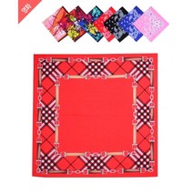 면100 다용도 활용이 가능한 나염 스카프