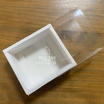 비누박스 석고방향제박스 캔들박스 슬라이드박스 비누박스 1구 투명슬리브상자 석고방향제박스 캔들박스 슬라이드박스 비누상자1구, 10개~19개, 1개