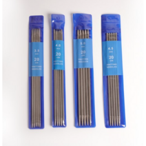 스테인리스 장갑 양말 대바늘 4종 x 5p, 10세트