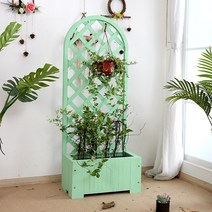 베란다바닥 방부목 재배포함 기다 퍼걸러 실외 나무 꽃상자 차단 무늬가 있는 틀 가든 녹색 식물 원예 그릴 2632436231, 빅, 판편 화분 트윌 60x30x30x18