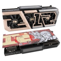 저렴한 COLORFUL iGame 지포스 RTX 2080Ti RNG 에디션용 방열판 교체 GDDR6 11G 그래픽 비디오 카드 라디, 01 heatsink_01 없음 RGB_01 Black