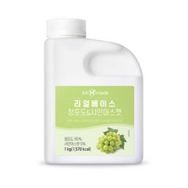 냉장포장 리얼베이스 청포도&샤인머스켓 음료베이스 1kg, 1개