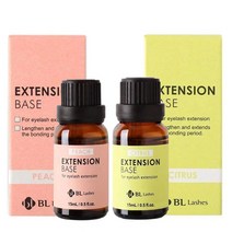속눈썹 연장 글루강화제 피치향 복숭아향 15ml 익스텐션 블링크 AG, 피치향(복숭아향)5ea