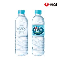 백산수 무라벨 생수, 500ml, 20개