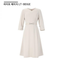 숲 SOUP 브이넥 버튼 원피스 SY4OPM7