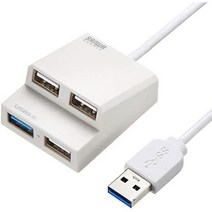 일본직발송 3. 산와 서플라이(SANWA SUPPLY) 산와 서플라이 USB3.0+USB2.0 콤보 허브 합계 4포트 버스 파, One Size_화이트, 상세 설명 참조0, 상세 설명 참조0