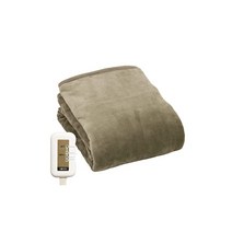 광전 KODEN 전기 담요 깔개 140×80cm 플란넬 그레이지 빨 수 있다 탈취 기능 데오텍스 라이트 진드기 차단 슬라이드 온도 조절 CWA552H-HD