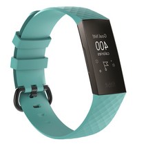 체리 Fitbit Charge3 실리콘 컬러 스마트 워치 시계줄