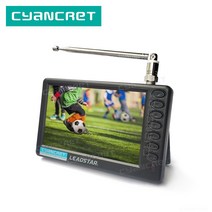 휴대용 미니 디지털 TV 캠핑 차량용 5인치 LCD LED 주방 포켓 원격