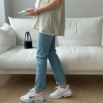 여자 여름 청바지 임산부 데님 청바지